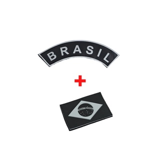 Kit Patch Bandeira Brasil PB + Tarjeta - Bélica (1)