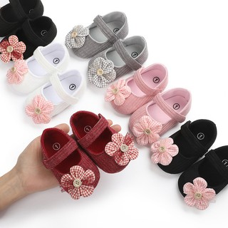Baby Shoes Flowers Newborn Baby Girl Shoes Fashion Flowers Princess First Walker Baby Girl Cotton Shoes