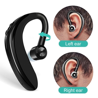 S109 1Pc rechargeable hands-free bluetooth wireless headset business sports ear loop with microphone