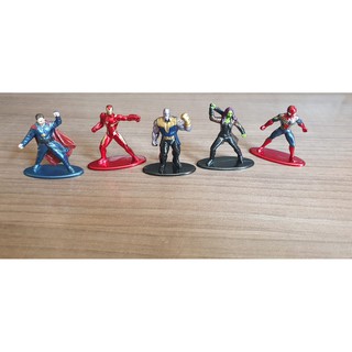 Personagens Marvel - Nano MetalFigs - Original e de metal - Avengers Coleção e Brinquedos (3)