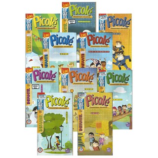 Kit 5 Revistas Picolé Infantil Passatempos