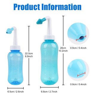 Wholesale Wash Nose Bottle Waterpulse Nasal Nose Wash Bottle 70/300/500ml for Adult and Kid Travel Nasal Irrigator (4)