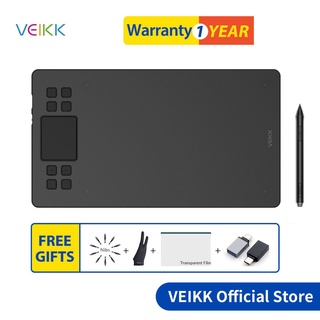 (Veikk Store Oficial) Veikk A50 V2 Pen Tablet Tablet Digital E Gráficos Desenho Com Suporte De Pressão De 8192
