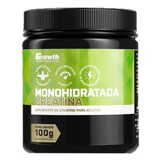 Creatina 100g Monohidratada Original Growth