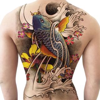 Tatuagem Adesiva Okcatzone De Peito De Volta Completa À Prova D 'Água / Tatuagens Temporárias (5)