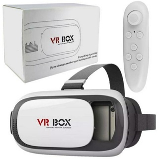 Oculos Realidade Virtual Vr Box 3D Com Controle Bluetooth Envio Imediato