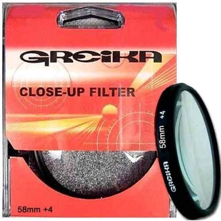 Filtro Close Up + 4 Macro 58 mm - Greika