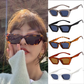 Óculos De Sol De Senhora Quadrada Clássica Retrô Olho De Gato