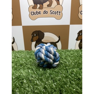 Bola Bolinha de Corda Brinquedo Pet Cachorro Cão Gato (3)