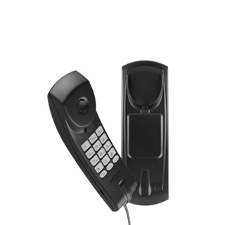 Telefone Interfone Fixo Tc20 preto Intelbras com Teclado luminoso