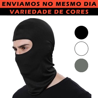 Touca Ninja Balaclava Motoqueiros Militar Tatica Frio Máscara Moto