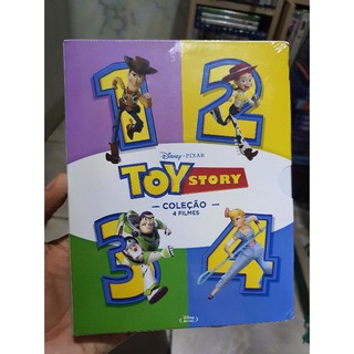 Blu-ray Toy Story Coleção 4 Filmes Lacrado