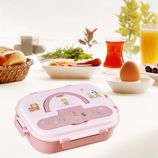 [BRALMENCLA] Cute Lunch Box BPA-Free with Handle Microwaveable Bento Box for Picnic Kids Adults (7)