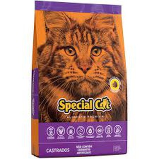 Ração Special Cat Premium para Gatos Adultos Castrados 3kg