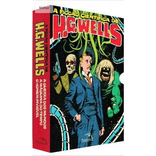 Box A Ficção científica de H.G. Wells - Acompanha Pôster + Marcadores de página