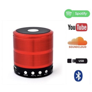 Promoção Mini Caixinha Som Bluetooth Portátil Usb Mp3 P2 Sd Rádio Fm WS-887 Promoção (2)