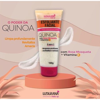 Esfoliante Facial Quinoa e Rosa Mosqueta - Ludurana (2)