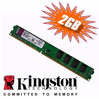 Memória Desktop Kingston Ddr3 2gb 1333mhz