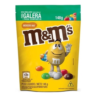 Chocolate M&ms Confeito Amendoim 148gr - Mars (1)
