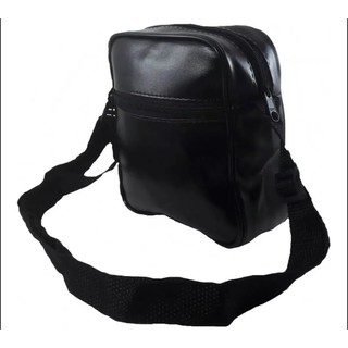 bolsa de ombro transversal shoulder bag estilosa unisex de couro sintético