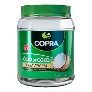 Oleo de coco Extra virgem 1Litro Copra
