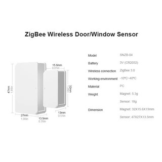 Sensor De Portas/janelas Sonoff Zigbee 3.0 Snzb-04 Alexa (7)
