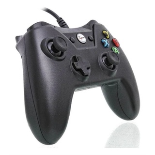 Controle joystick Manete Com Fio Knup KP-5130 preto Compativel Xbox One Pc