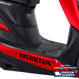 Adesivo Honda Elite 125 lateral parte baixa - 2 adesivos para base lateral - 12 cores disponíveis Honda Elite Moto