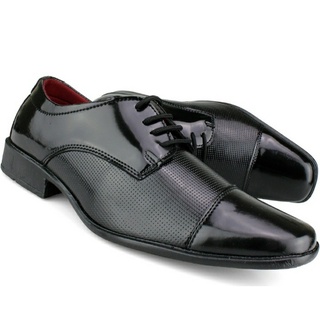 Sapatos Social Masculino Verniz Couro Confortável Macio Vários Modelos 70% Desconto Aproveito (1)