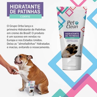 Hidratante de Patinhas Pet Clean 150g (2)