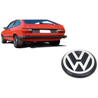 Emblema Vw Gol Até 1990 Pequeno Cromado logo VW Porta Malas (1)