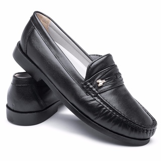Sapato Masculino Dockside Mocassim Couro Legítimo Cor Preto Marrom Branco Confortável (6)