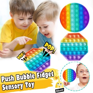 Alívio Do Estresse Brinquedo Apertar Bolha Push Pop It Its Colorido Fidget (2)