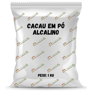 Cacau Alcalino Em Pó - 100% Cacau Premium Low Carb 1kg