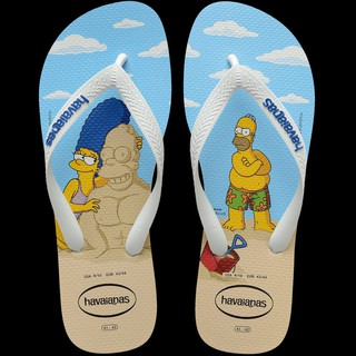 Chinelo Personalizado Os Simpsons Homer Bart Adulto/Infantil