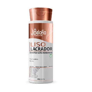 Belofio Shampoo Ultra Hidratante Liso Lacrador 300ml