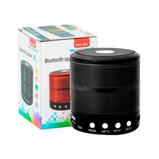 Caixa Caixinha de Som Mini Speaker Portátil WS-887
