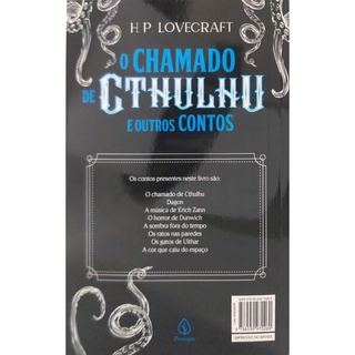 Livro O Chamado de Cthulhu e Outros Contos H. P. Lovecraft (2)