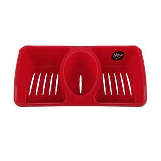 Porta Detergente Sabão e Esponja - Organizador de Pia Suporte Para Detergente Cozinha New Plastic Cores Diversas (4)