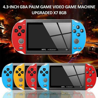 4.3" PSP X7 Handheld Video Console Support Download NES GBA 6000 Retro Classic Games (3)