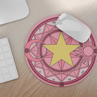 Mouse pad - Card Captor Sakura Clow Magic Array Cardcaptor Sakura Kinomoto del - Rosa