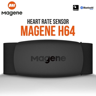 Magene Mover H64 Bluetooth4.0 Ant + Sensor De Magene Com Cinta Peitoral Monitor De Freqüência Cardíaca Computador (embalagem chinesa)