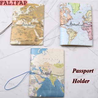 Porta Passaporte Multifuncional Portátil Para Viagem Mapa Tridimensional