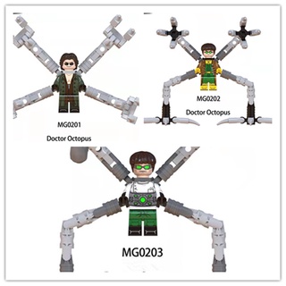 Brinquedo De Montar Doctor Octopus Minifigures/Super-Heróis MG0202