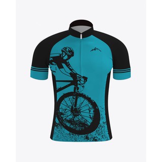 Camisa ciclista masculino, roupa ciclista, camisa ciclista azul