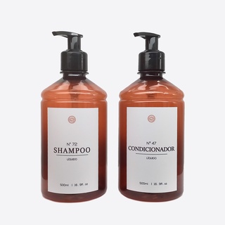 Frascos Ambar 2Pçs Shampoo E Condicionador 500Ml Pet