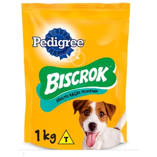 Biscoito Pedigree Biscrok para Cães Adultos de Raças Pequenas 1k