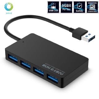SUHU Universal High Speed USB 3.0 Hub External 4 Ports Adapter Splitter USB Expander For Laptop PC Plug and Play