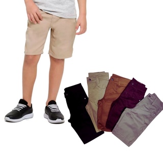 Bermuda jeans masculina infantil short menino (Tamanho 1/2/3/4/6/8 anos)