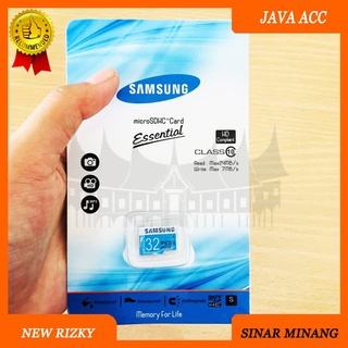 Cartão De Memória Micro SD Samsung 32GB Essential Classe 10